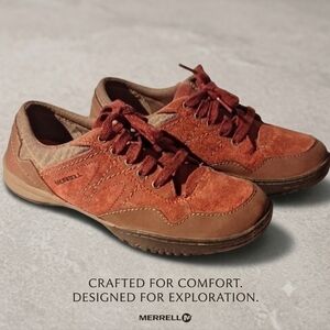 Merrell Women's Suede Maroon Casual Shoes